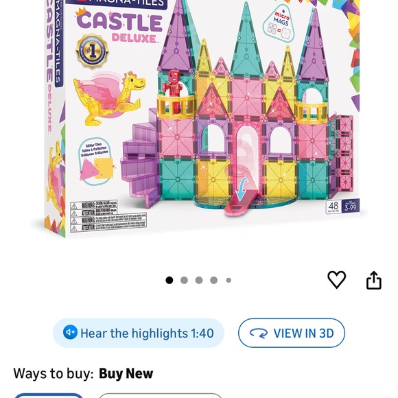 Magna-tiles bundle set - Picture 4 of 6